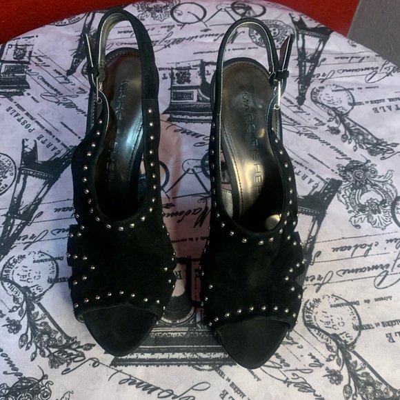 Marc Fisher Shoes - Marc Fisher Open Toe Sling Back Heels